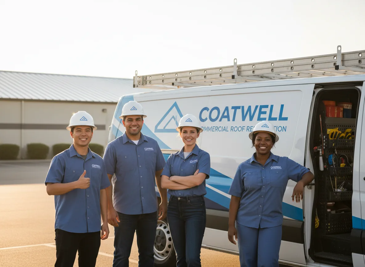 Commercial roof coating company in Hitchcock, SD